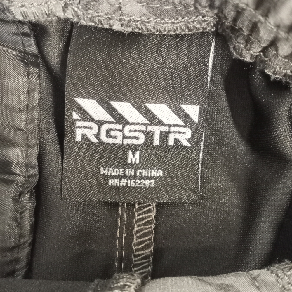RGSTR Men's Gray Camouflage Cargo Pants with Reflective Trim Size Medium - Picture 7 of 14